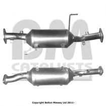 BM Catalysts BM11091P DPF szűrő (prémium szilícium-karbid) Mitsubishi Montero / Pajero / Shogun